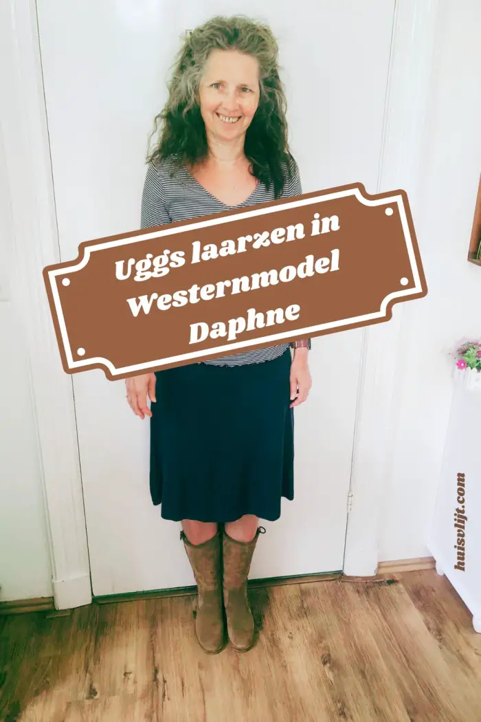 Uggs laarzen in westernmodel Daphne review: maat 38 valt klein